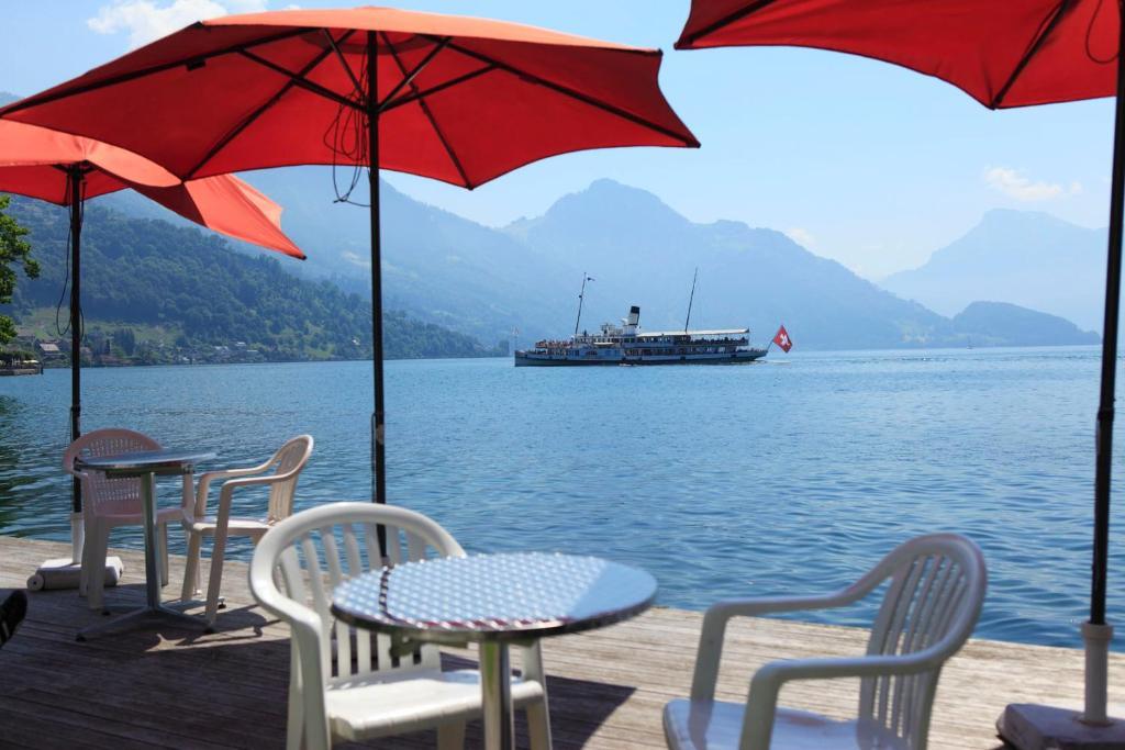 Seminar-Hotel Rigi Am See Weggis Exterior foto