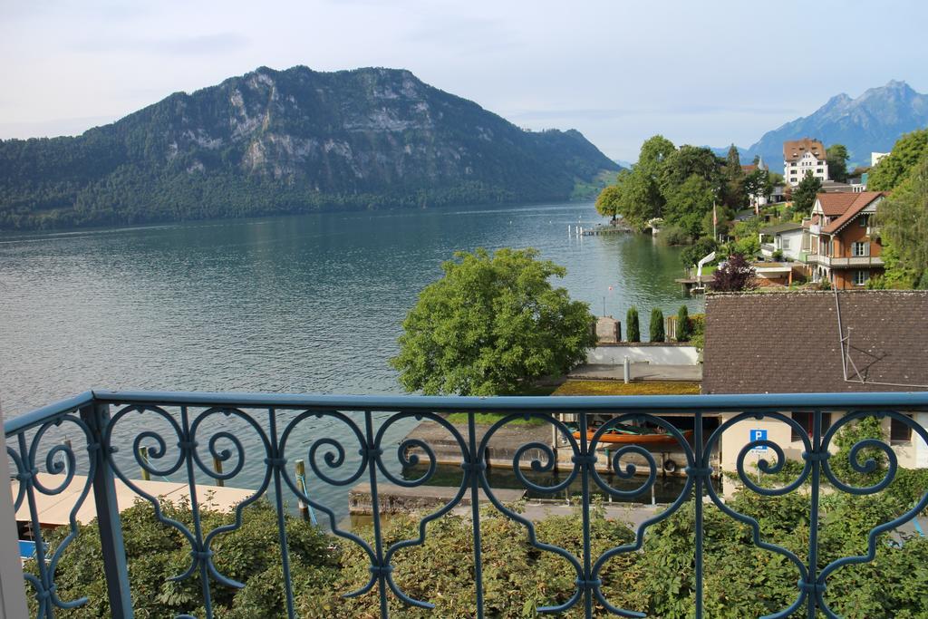 Seminar-Hotel Rigi Am See Weggis Exterior foto